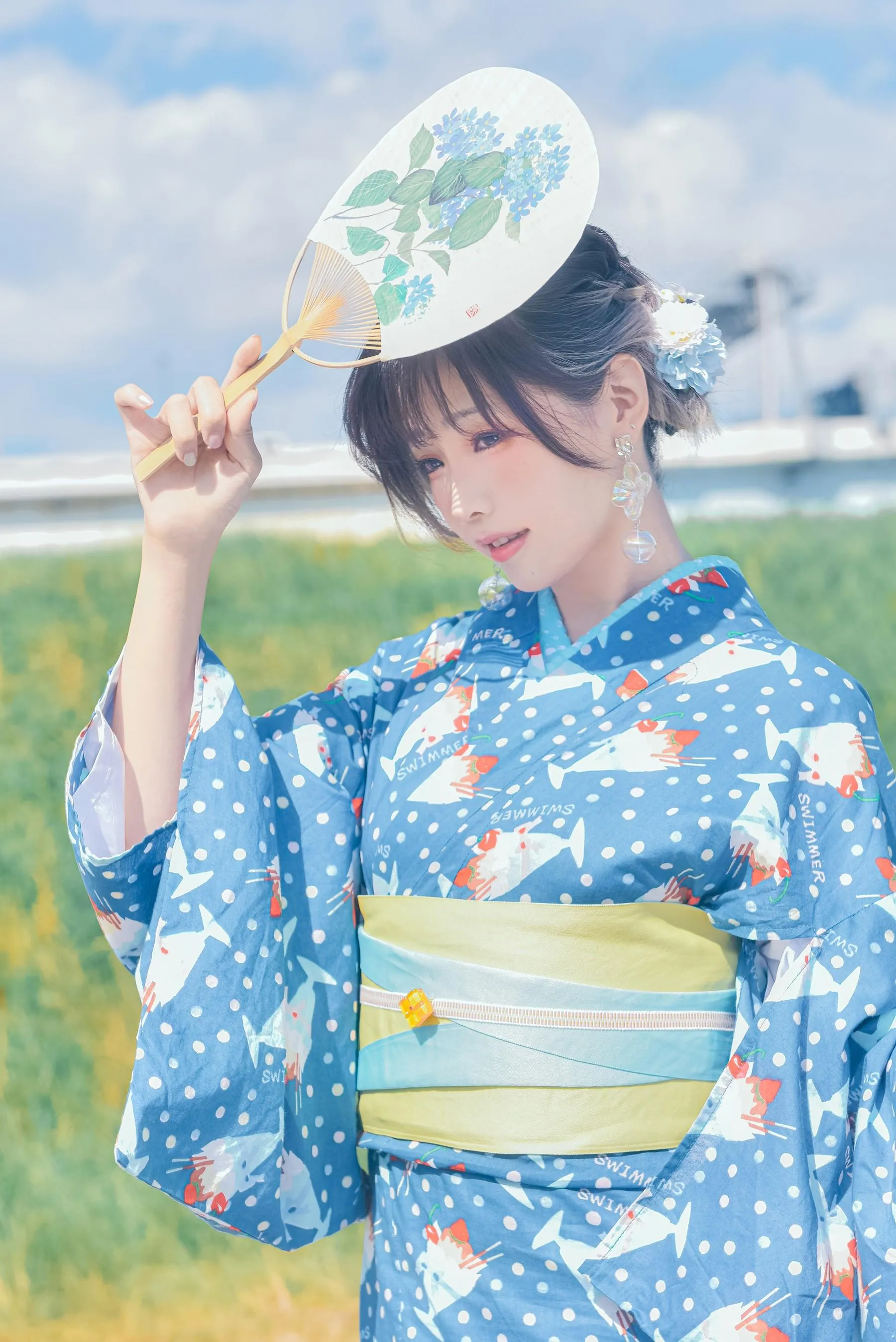 ElyEE子 – NO.119 2023.august A-聖代浴衣 Sundae Yukata [29P]插图3